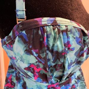 Sunsets tiered bandeau tankini